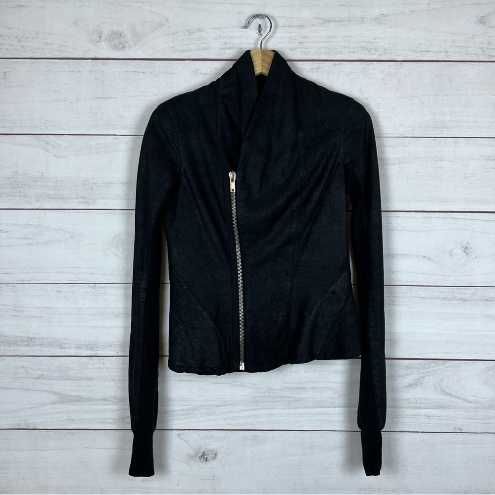 Rick Owens Lamb Leather Jacket Size 6